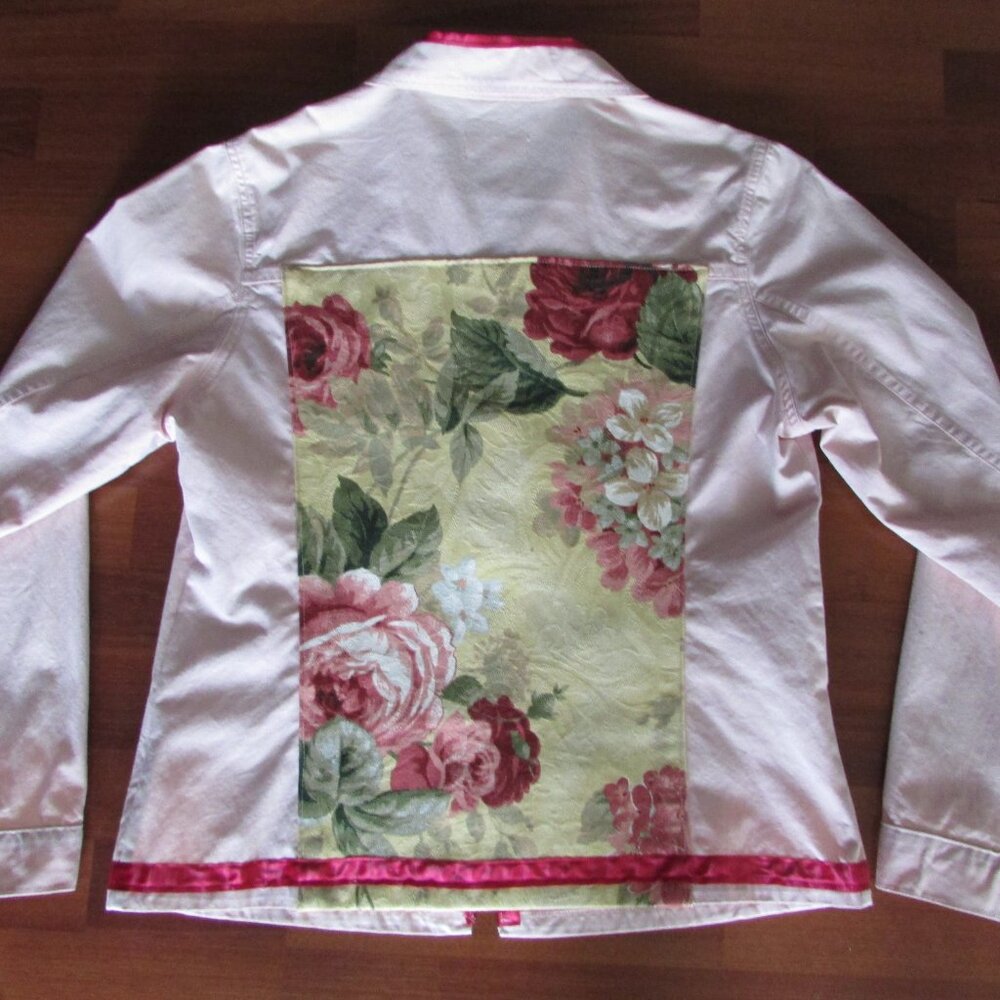 PRINTEMPS Pink Denim Customized Jacket - Picture 9 of 16